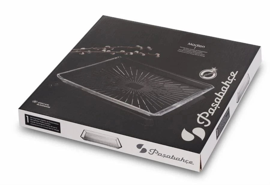 Paşabahçe 68683 Madlen Square Serving Plate KT2393