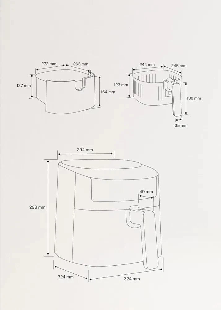 Creat Fryer Air Pro 6.2L
