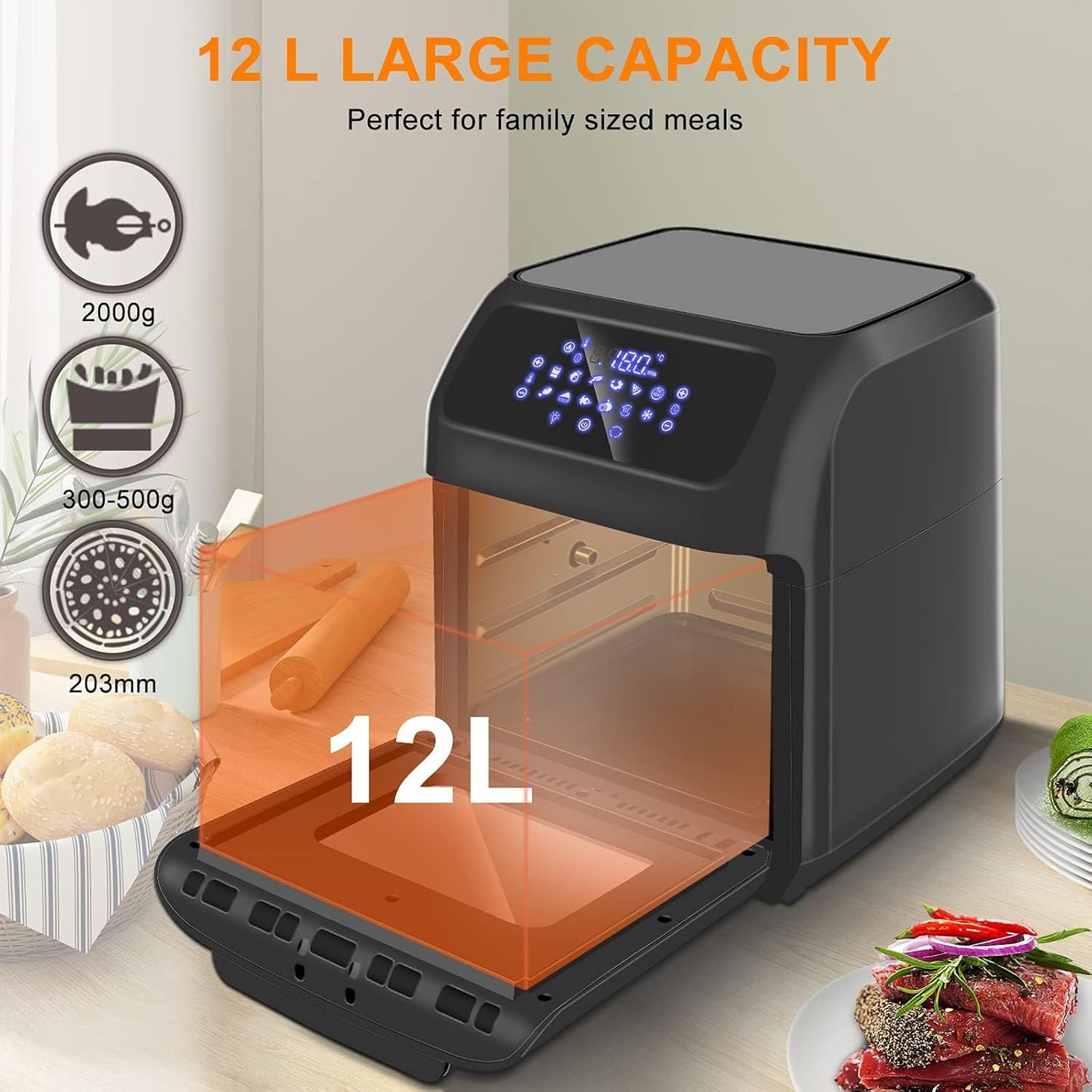 LLIVEKIT 12L Air Fryer
