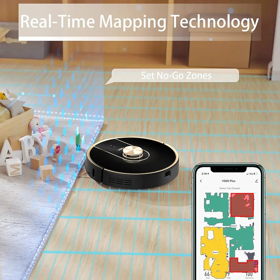 IBESOM UONI V980 Robot Vacuum Cleaner