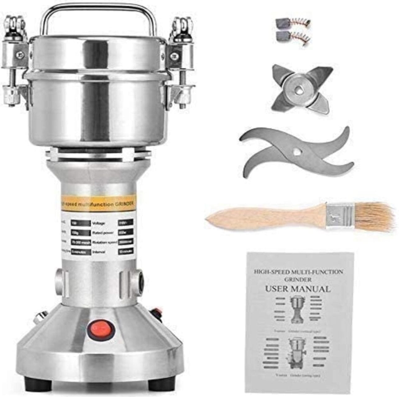 SILVER CREST POWDER GRINDER kt1246