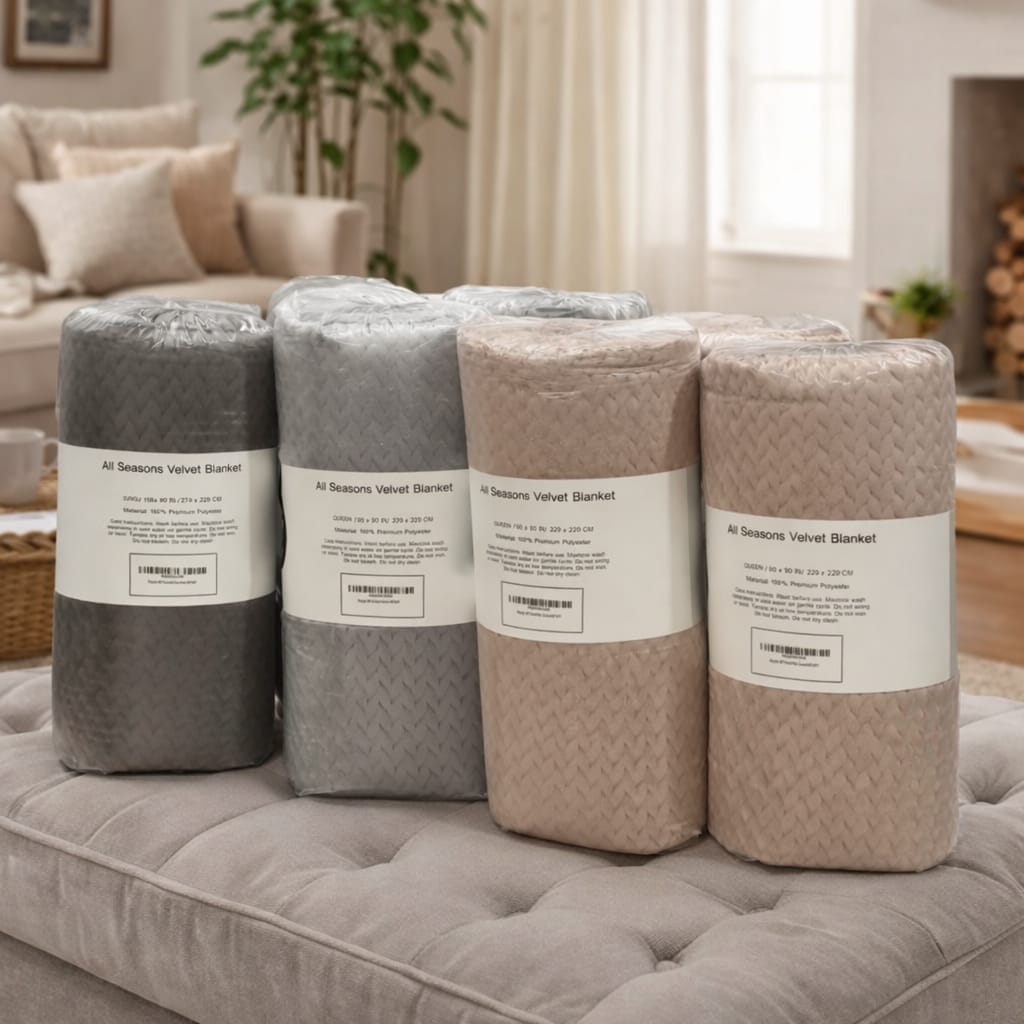 SOFT LEAF BLANKET HA3000