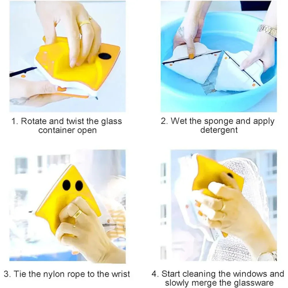 DOUBLE SIDED GLASS CLEANER Ha1015