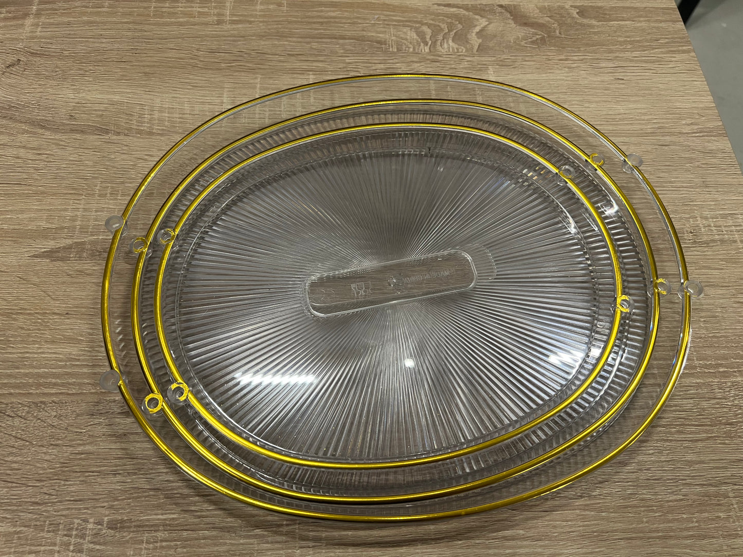 3PCS PLEXI TRAY SET kt2404