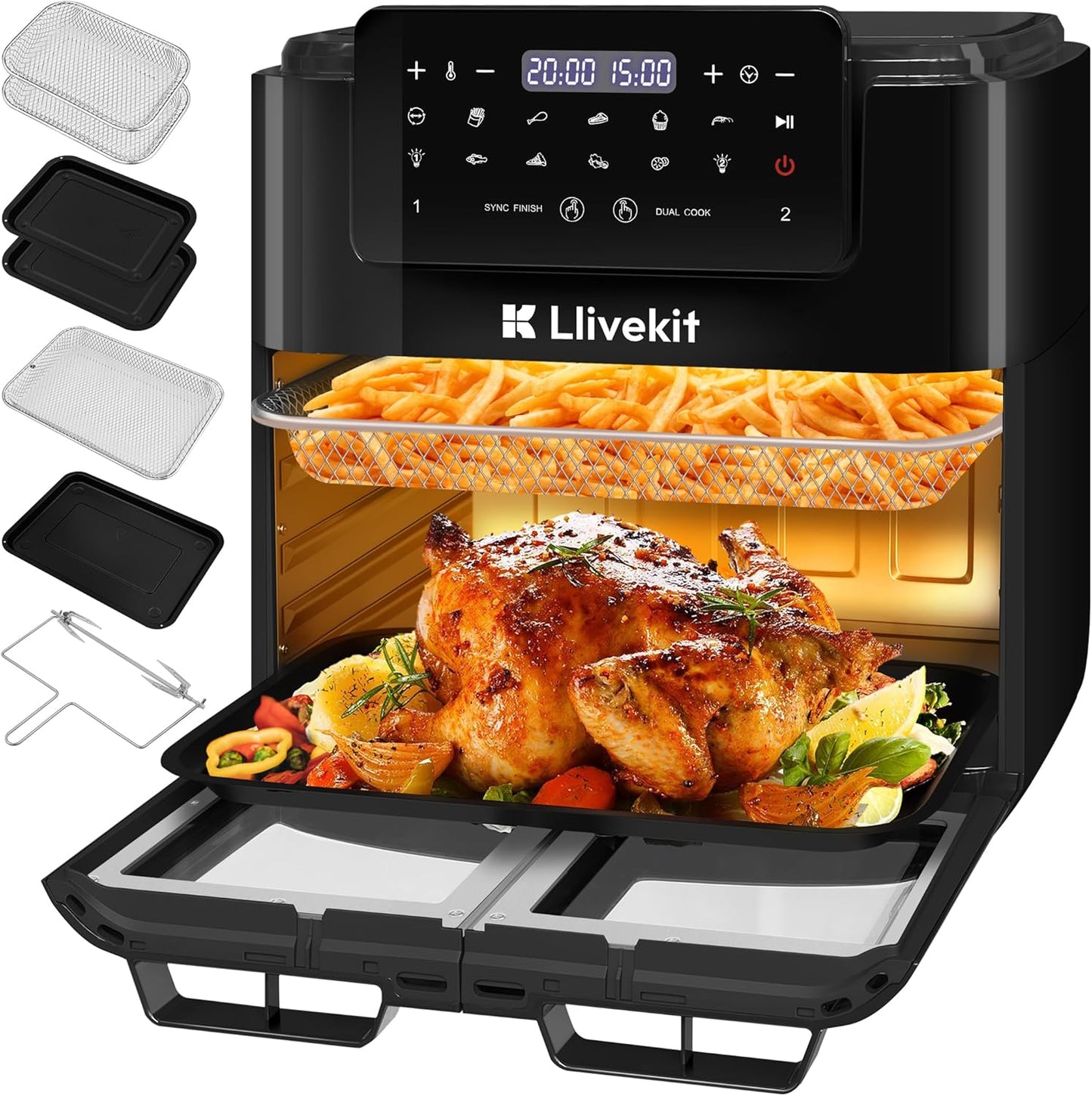 LLIVEKIT 12L Air Fryer