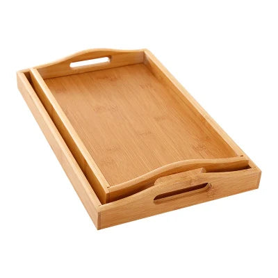 Bamboo Serving 3pcs Tray