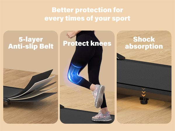 WALKING & RUNNING PAD TREADMILL