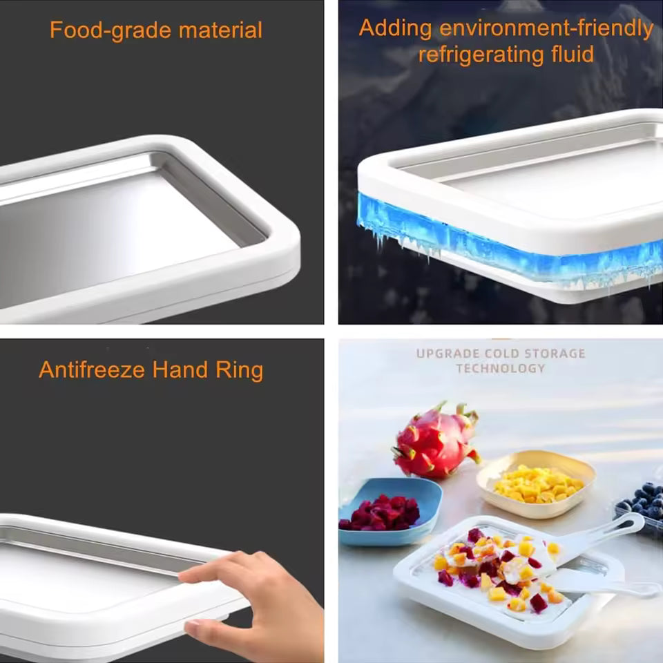 ICE CREAM ROLL MAKER