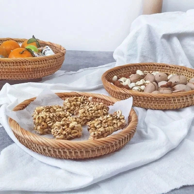 Handmade Rattan Storage Basket set FR1699