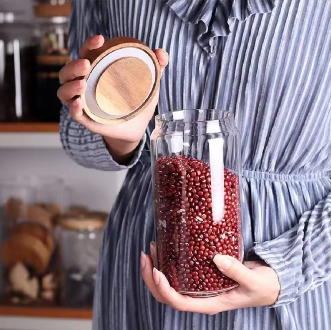 GLASS STORAGE JARS KT1525SJ