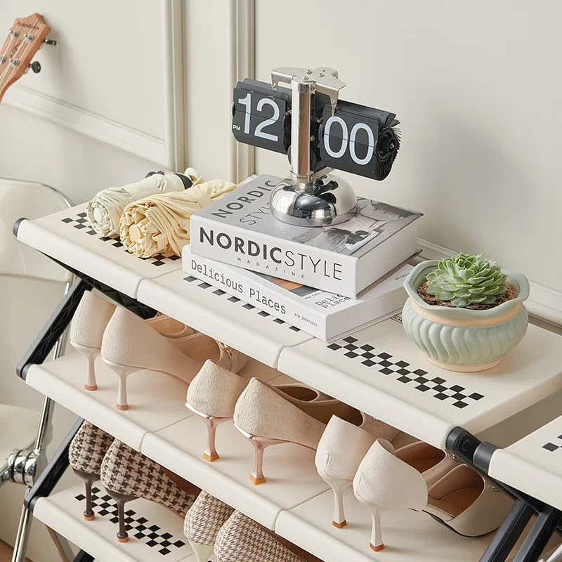 Foldable 4 layers Shoe Rack FR1624