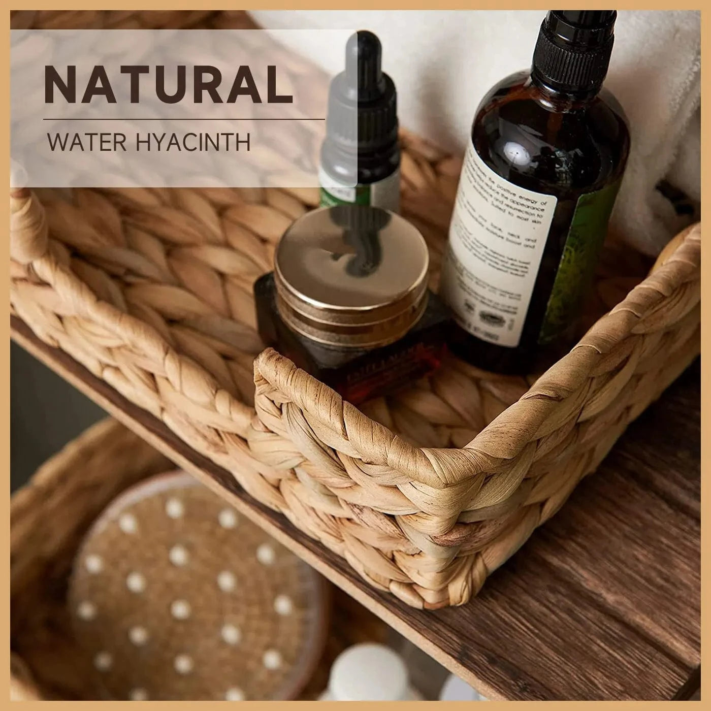 Hand Woven Rattan Tray set FR1705