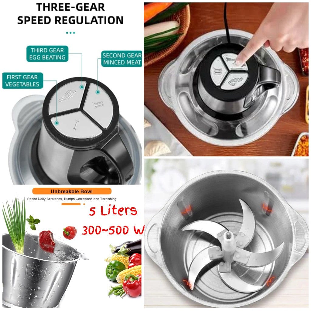 Multifunctional electric food processor
