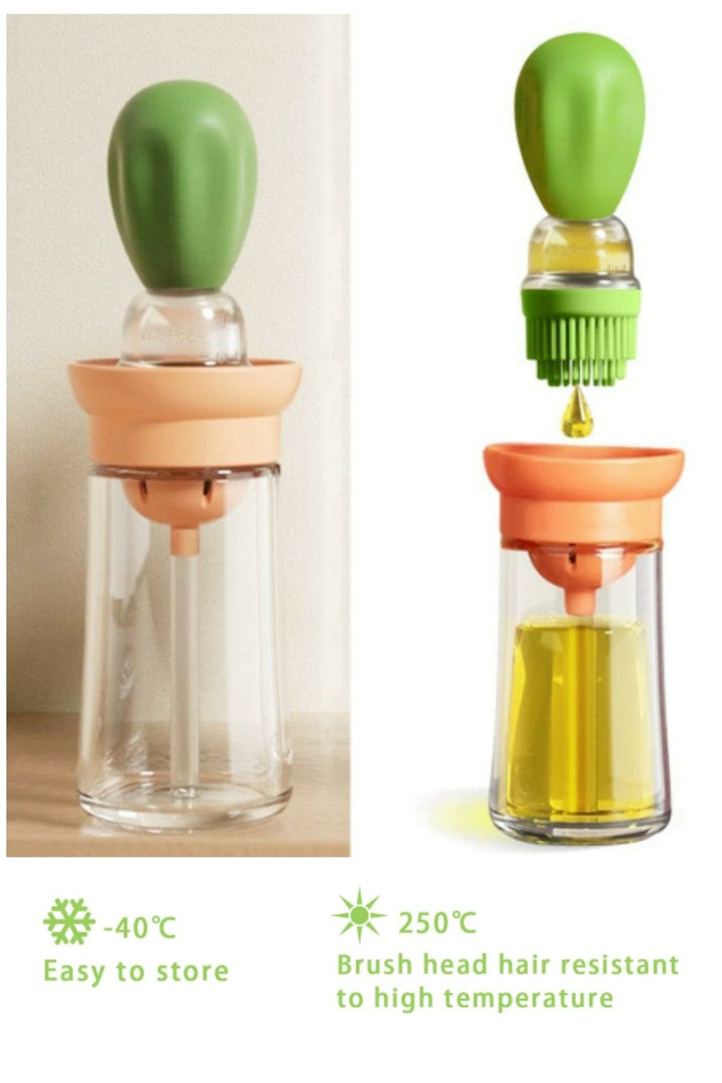 Oil Dripper + silicone brush KT1075