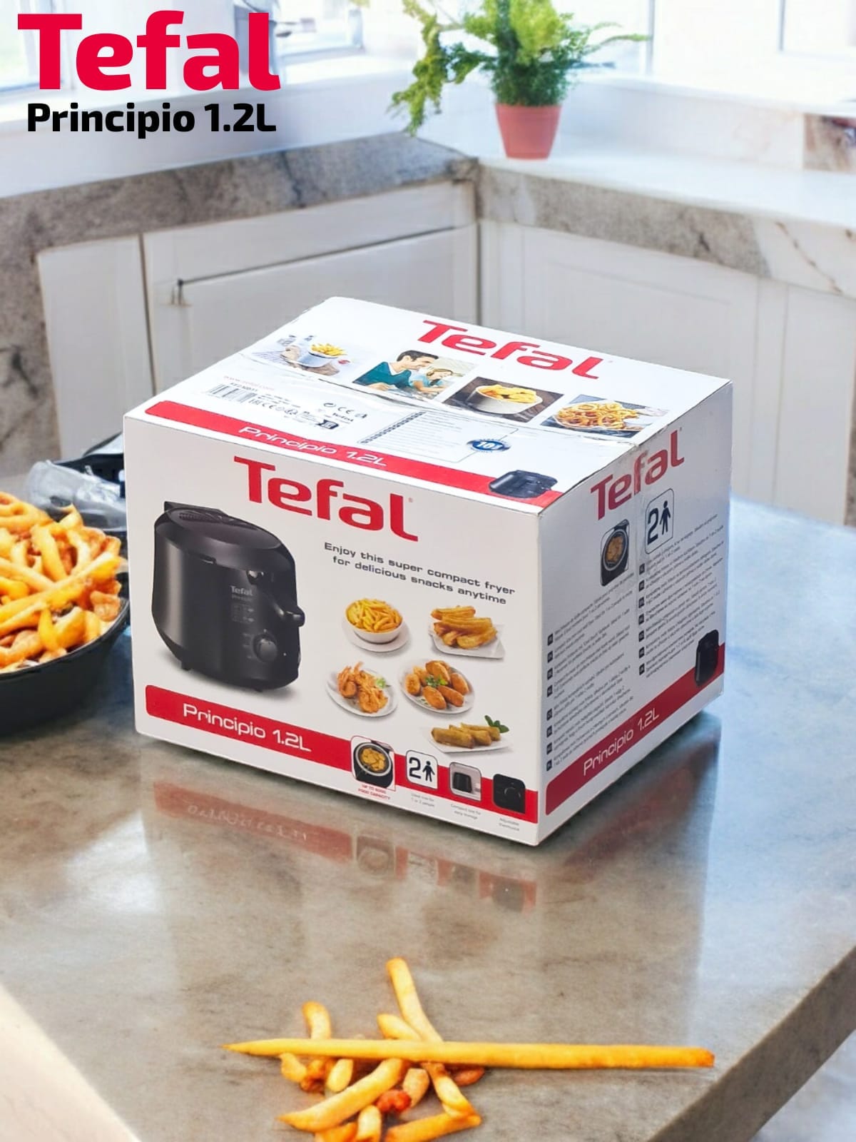 Tefal Principio 1.2L Deep Fryer KT1182