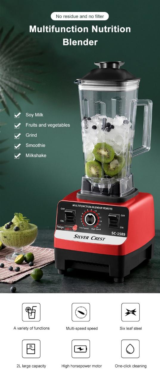 Powerfull Stepless blender KT1179