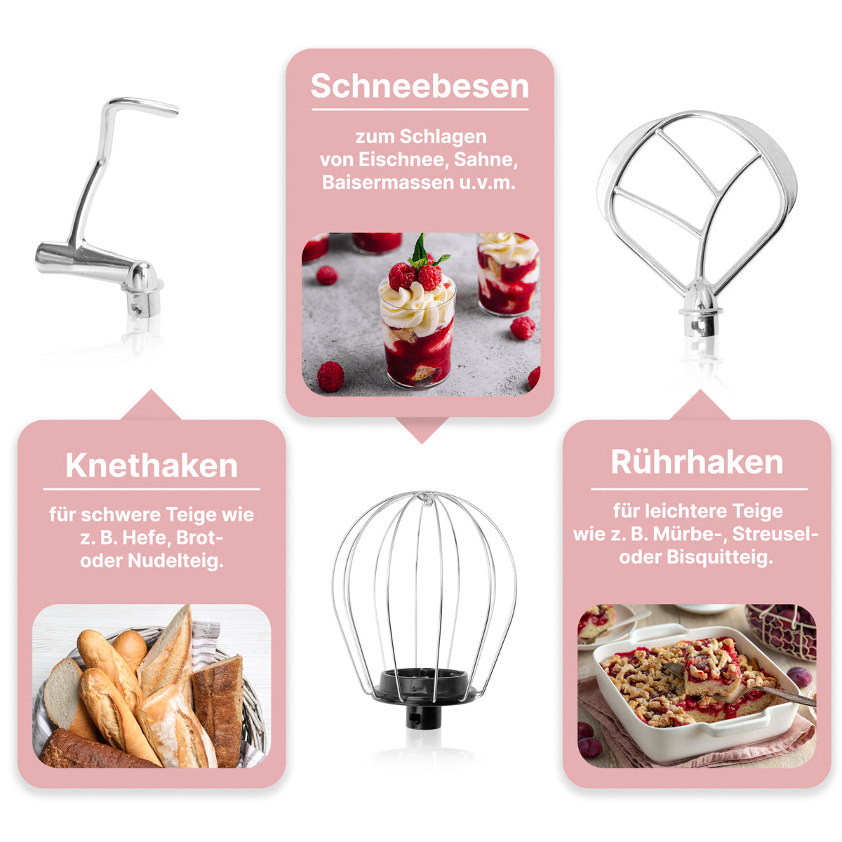 CLATHRONIC STAND MIXER KM3711 1100W