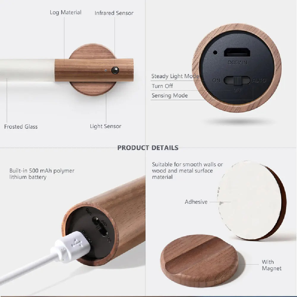 Magnetic Motion Sensor Light