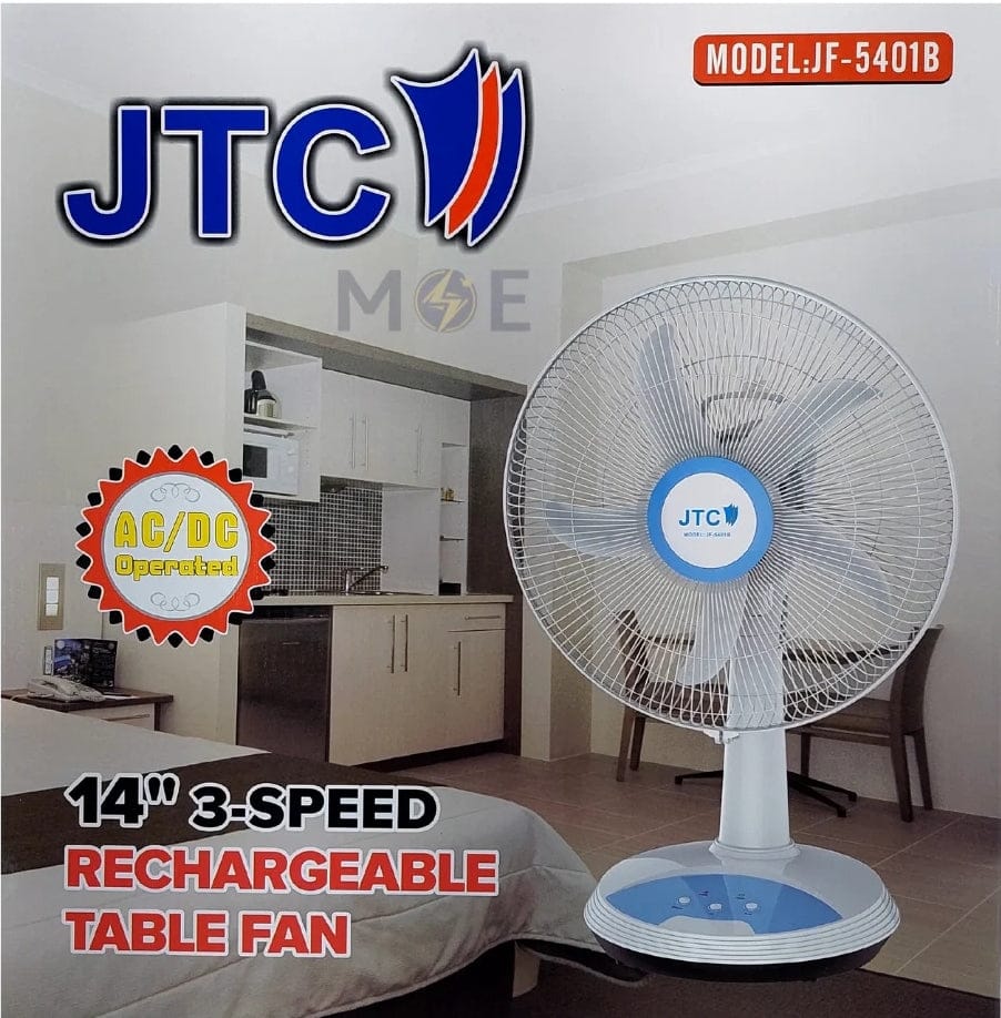 JTC 14.3" Rechargeable Fan HA2382