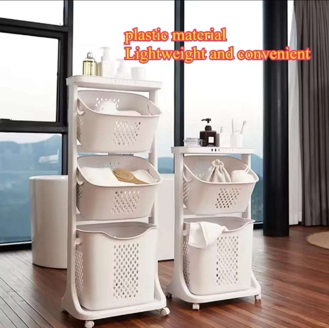3 Layers Laundry Trolley