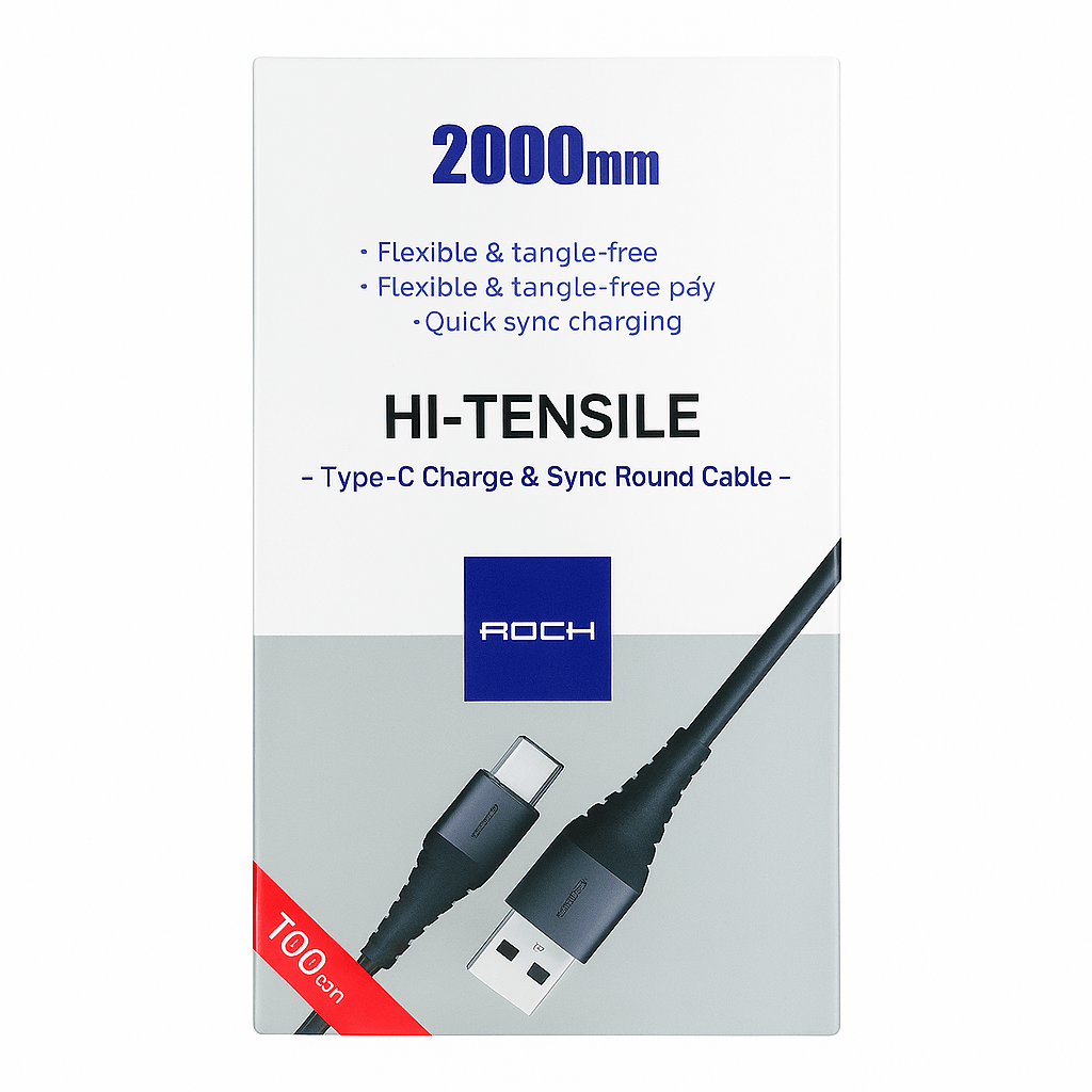 Rock Charging Cable 2m Type C EA2370