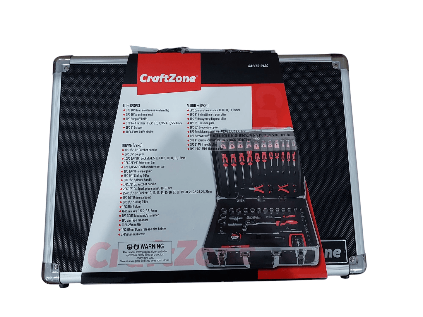 Craftzone Tool Kit Aluminum Case