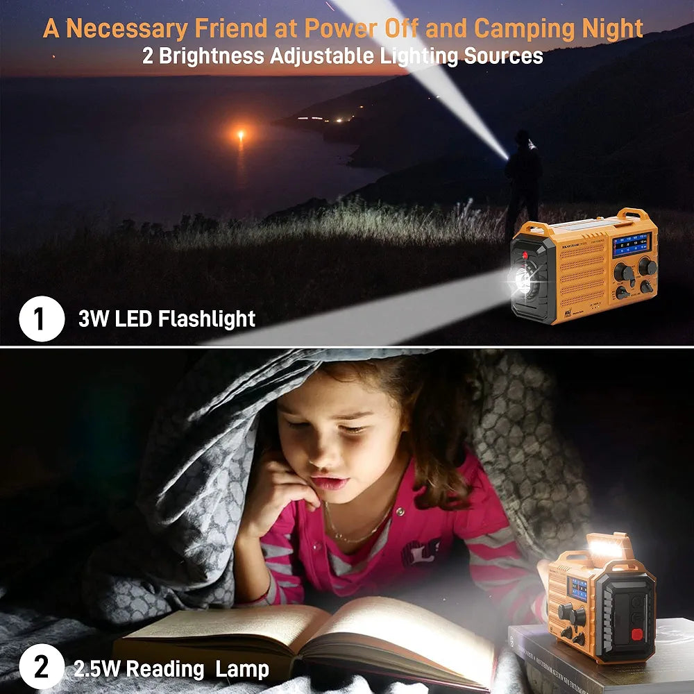 Emergency 5000mag powerbank Radio
