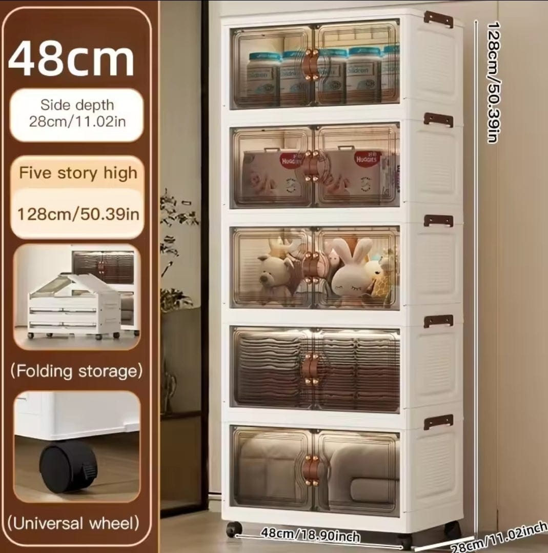 FOLDING STORAGE CABINET