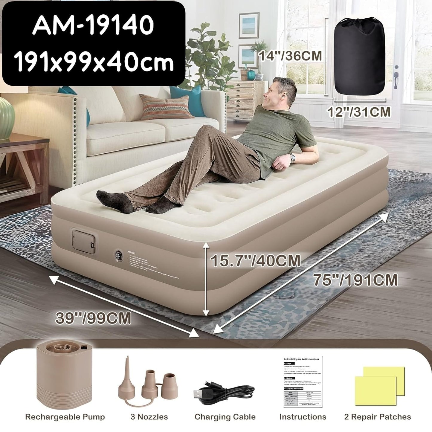 Automatic Air Mattress HA1221