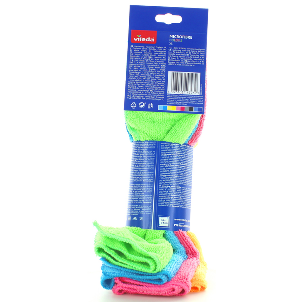 Vileda Microfibre 4 XXL Towels
