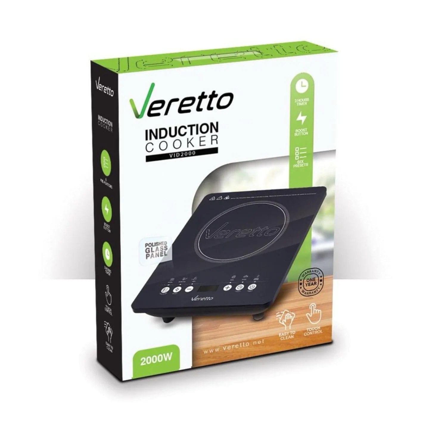 Veretto 2000W Induction top VID2000