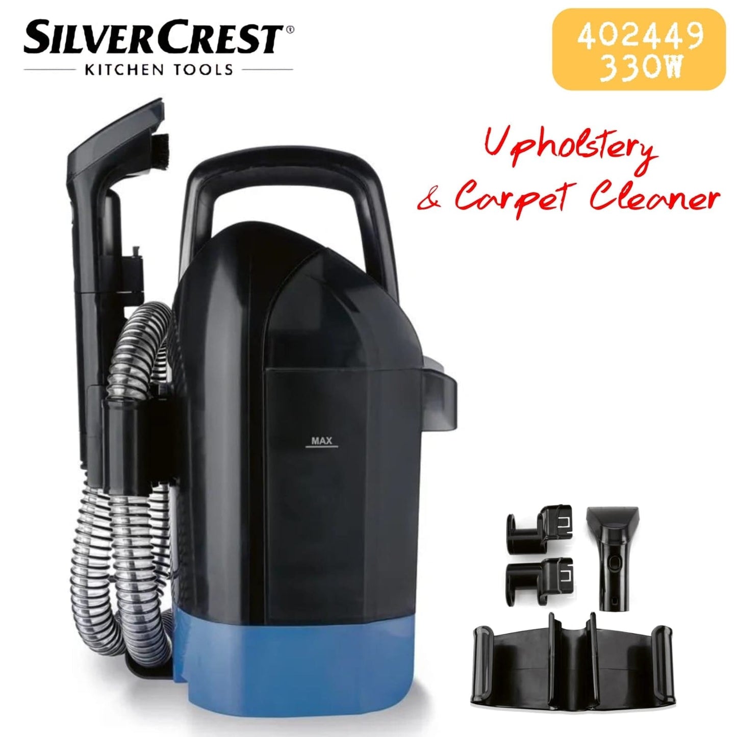 SilverCrest Carpet Cleaner – 330W