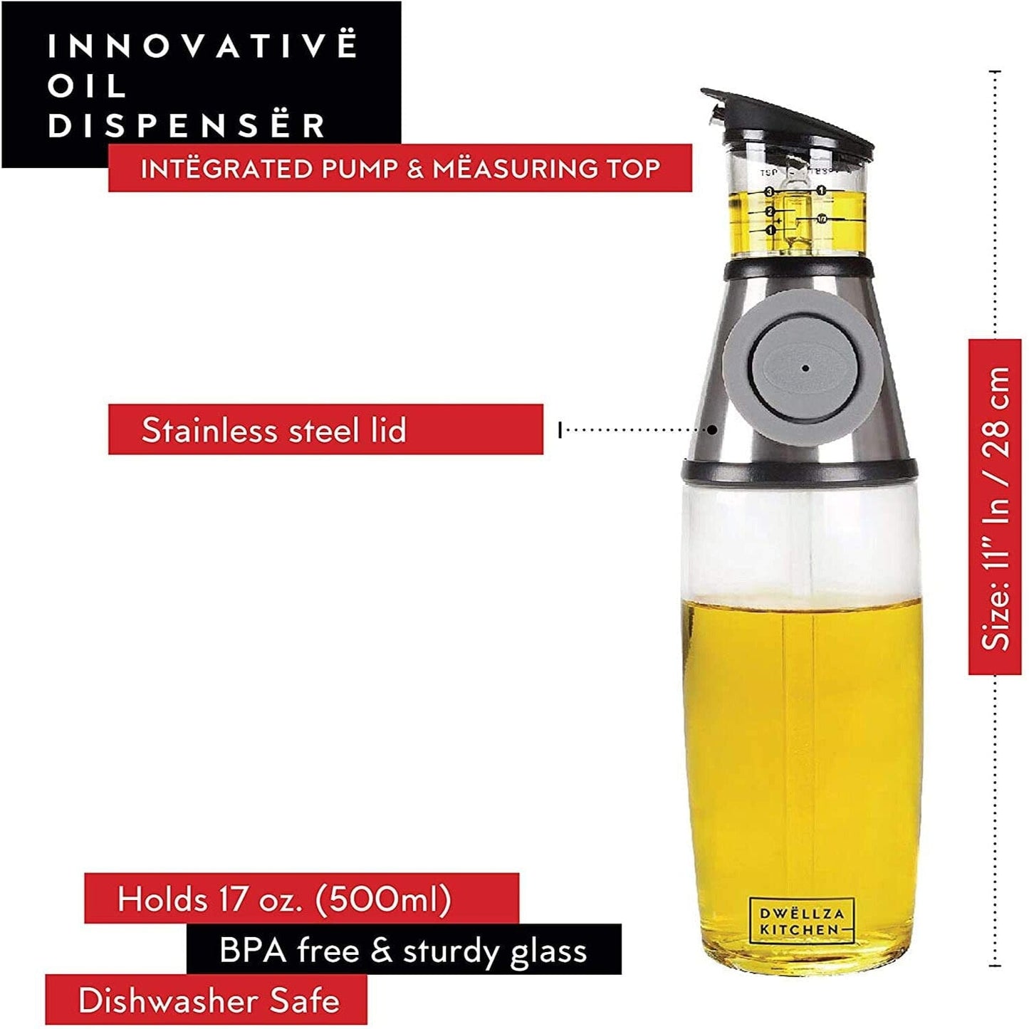 Oil And Vinegar Dispenser
