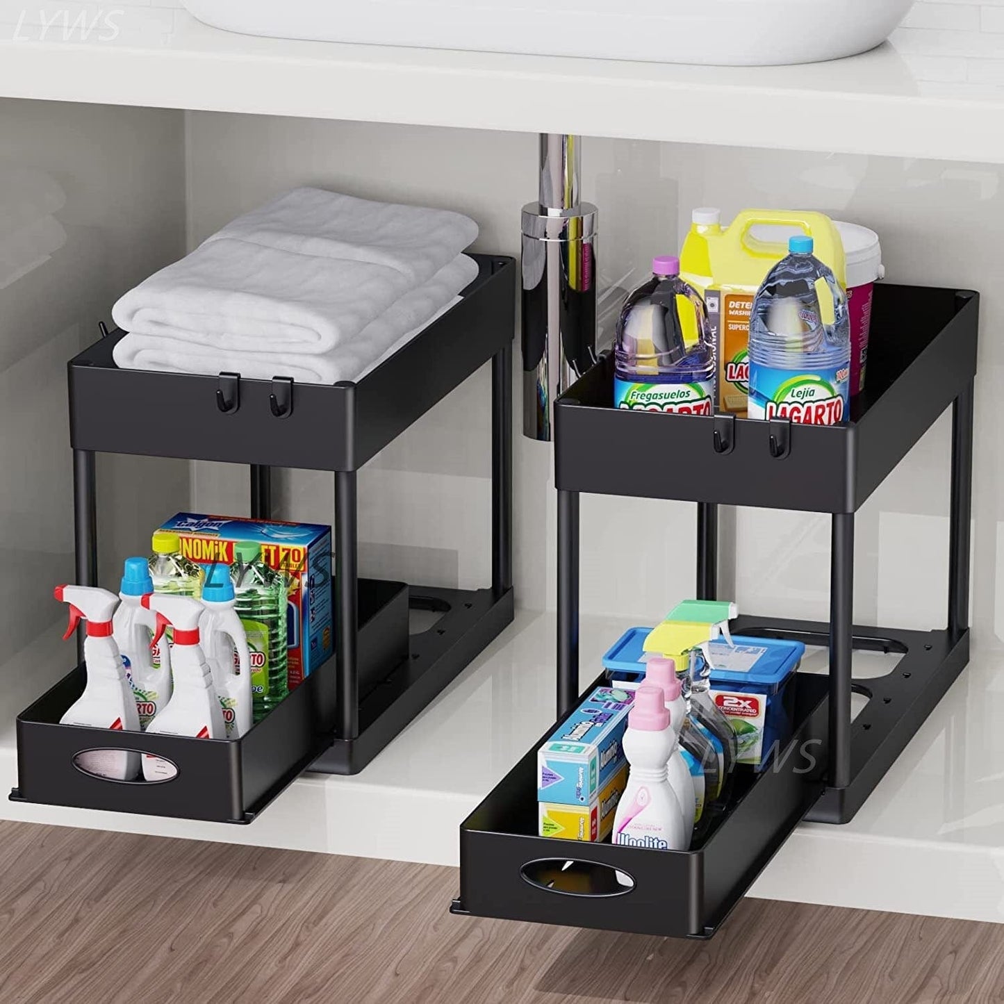 Bathroom Under Shelf Organizer