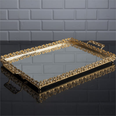 BZ-ELS38A Diamond Zeyve Large Rectangular Tray