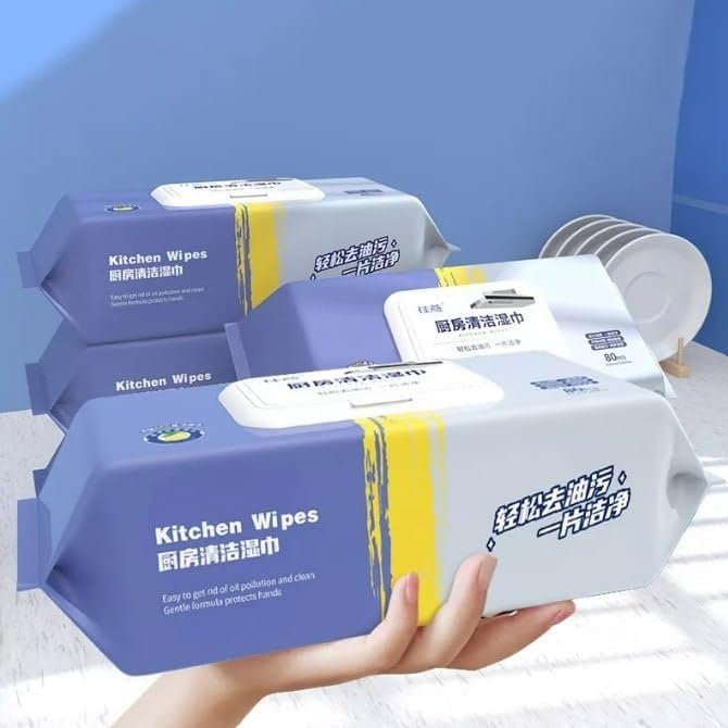 80PCS CLEANING WIPES BOX HA8033