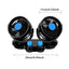 DOUBLE-HEADED VEHICLE FAN