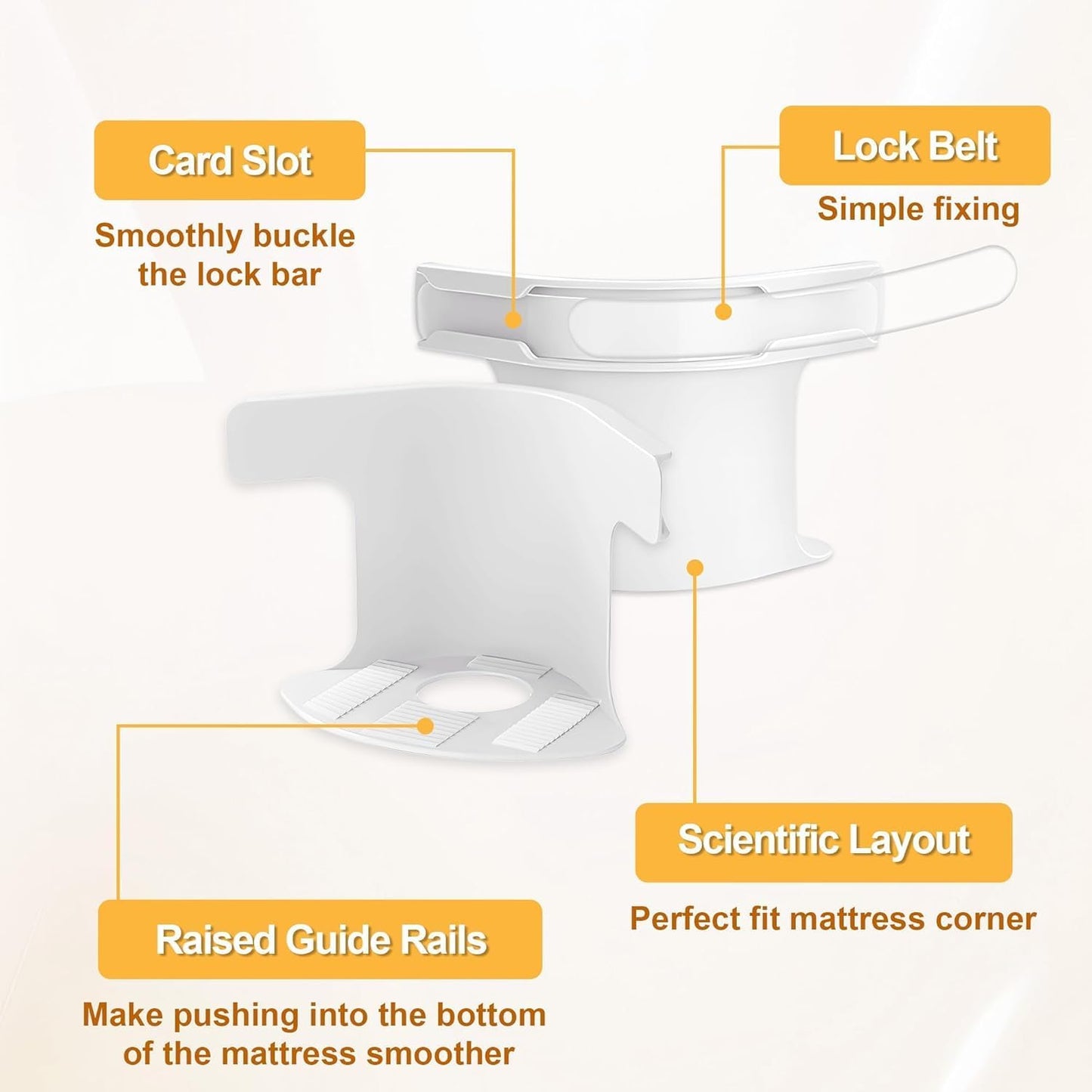 4 PCS BED SHEET GRIP HA2702