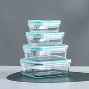 Glass Fridge Containers 4in1
