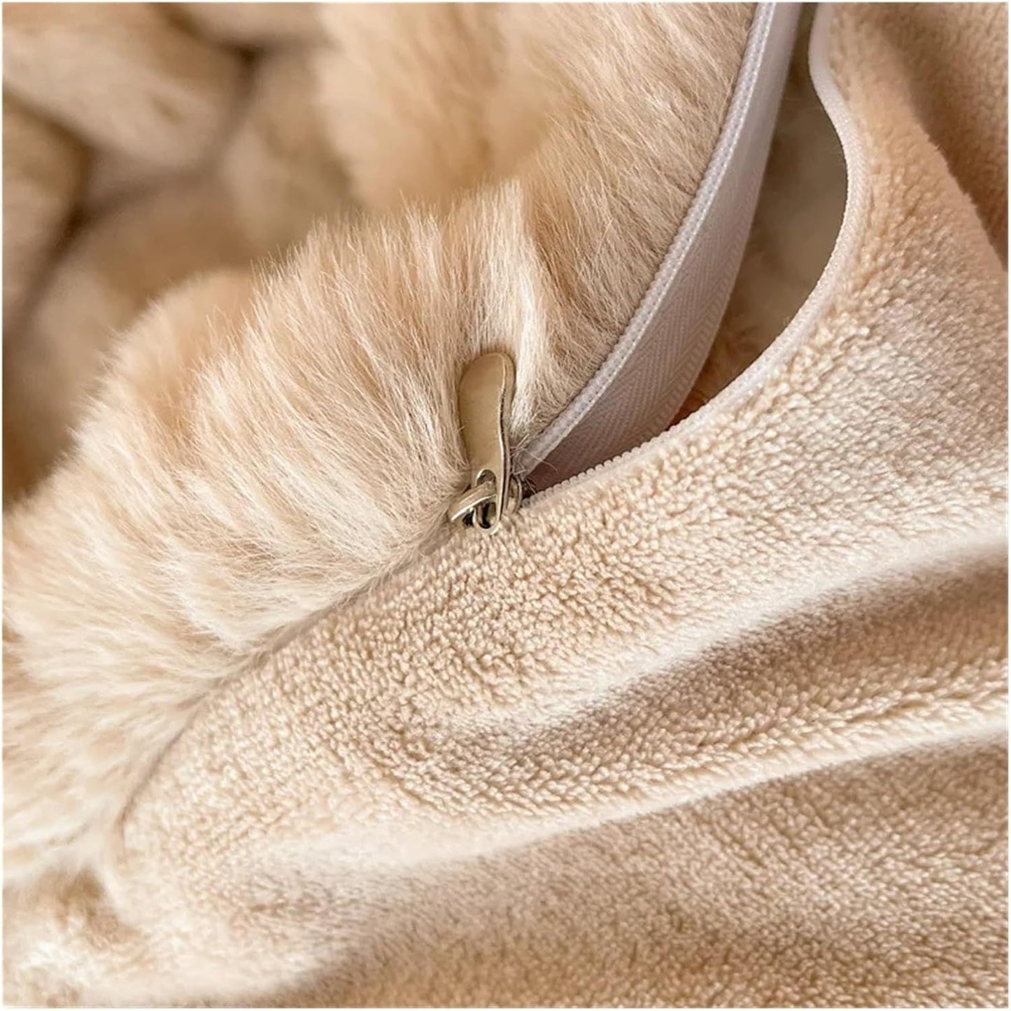 4PCS SET RABBIT FUR BED SHEET HA2291