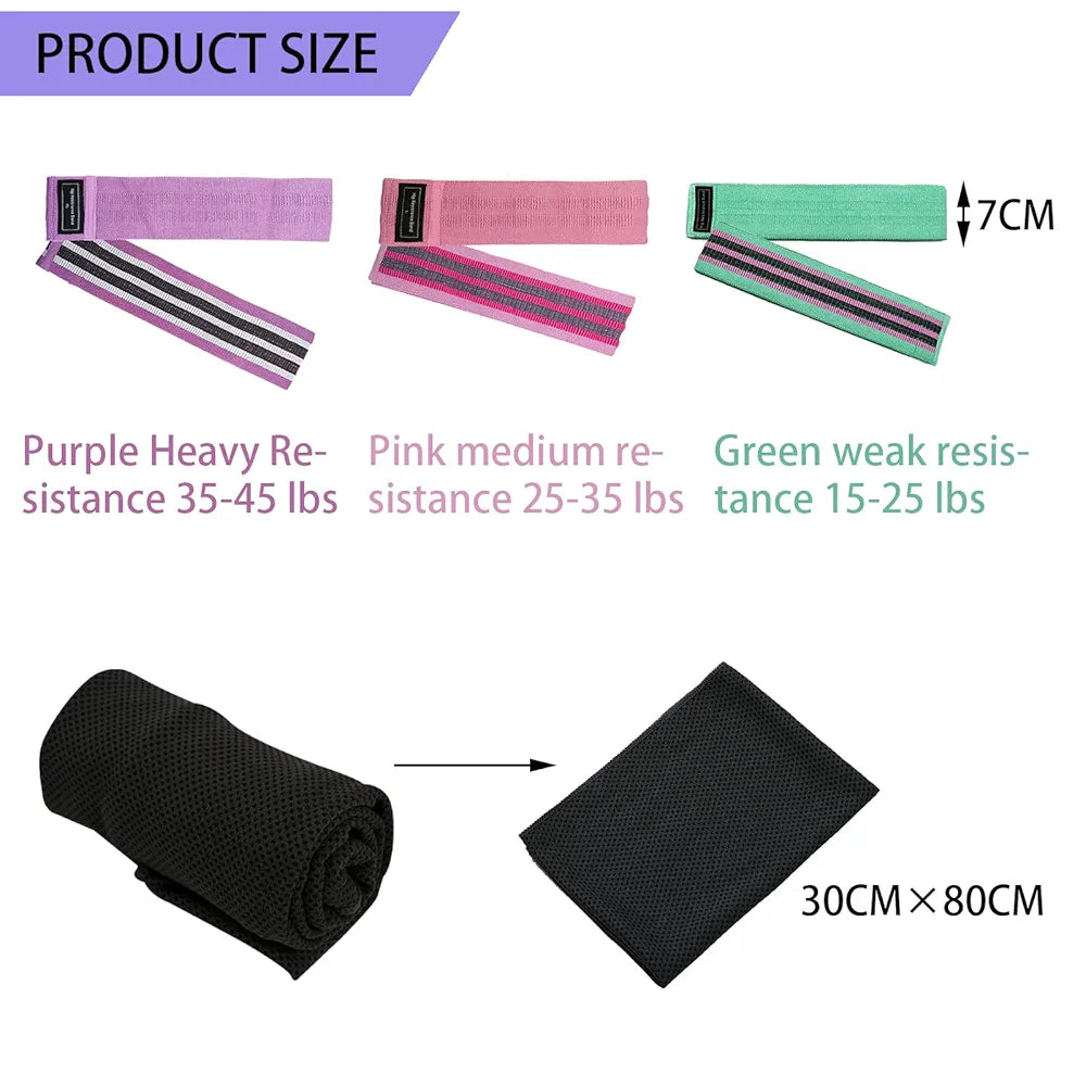 5 SET EXERCISE BANDS
