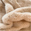 4PCS SET RABBIT FUR BED SHEET HA2291