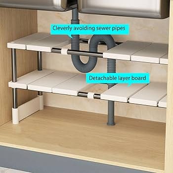 Expandable UnderSink  Rack