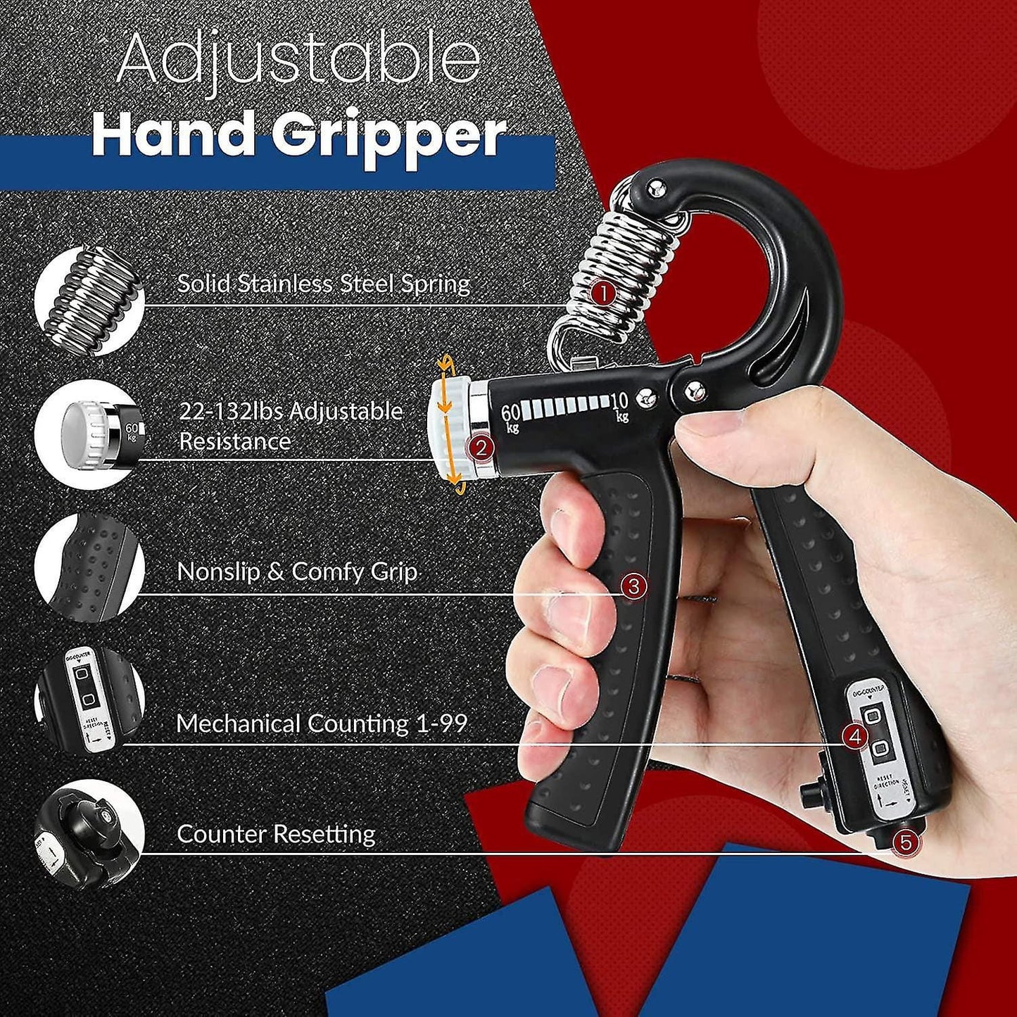 ADJUSTABLE GRIP HP1138