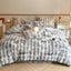 4PCS SET RABBIT FUR BED SHEET HA2291