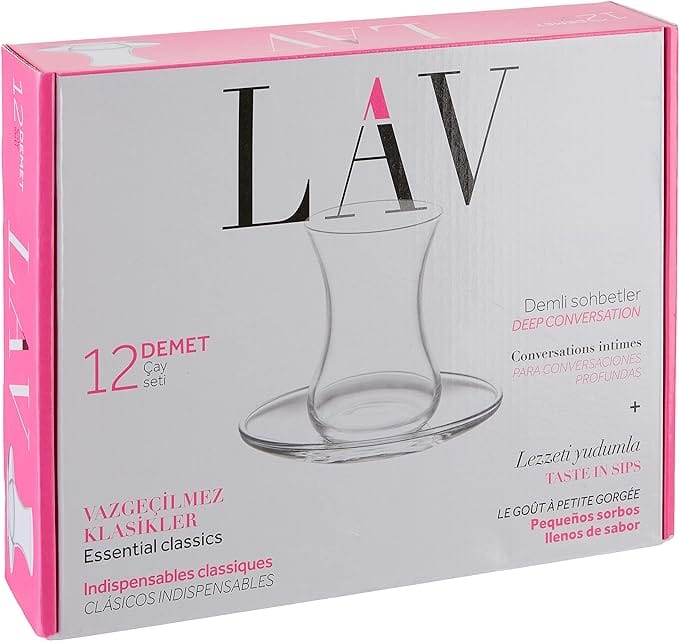 LAV 6cups Tea Set DEMETS1 KT1286