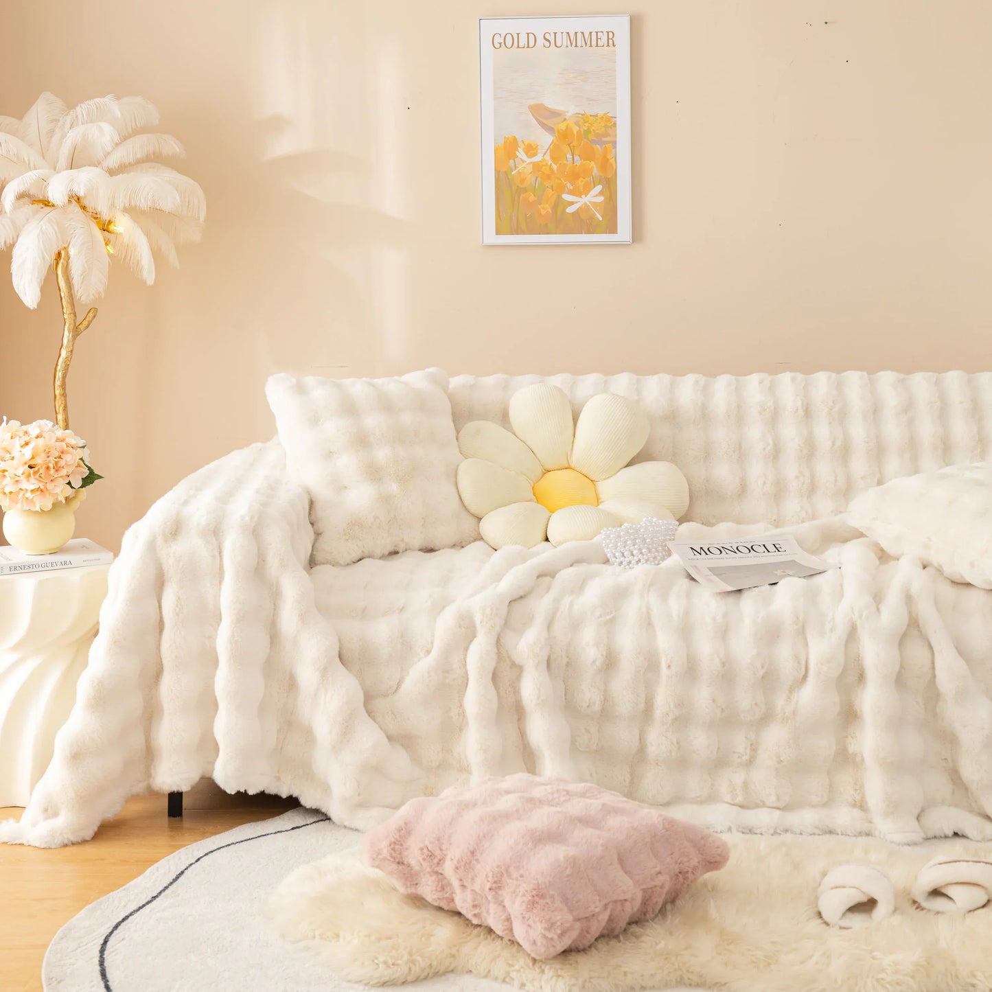 Sofa Cover Soft Blanker HA2292