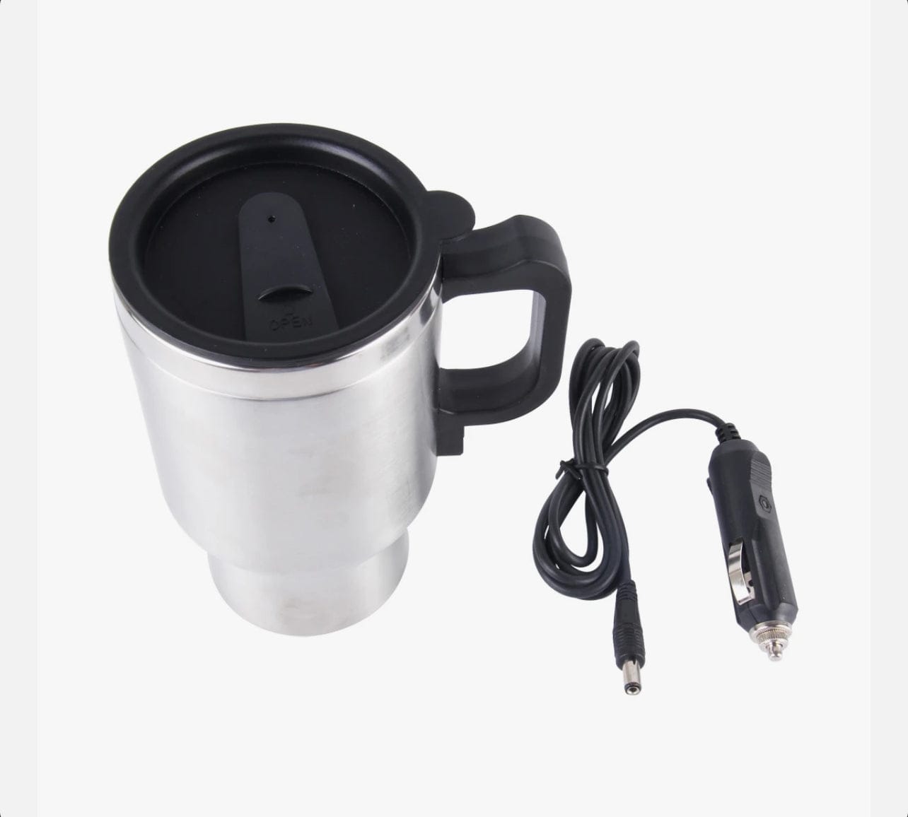 STAINLESS STEEL HEATED DRINKING MUG KT2509