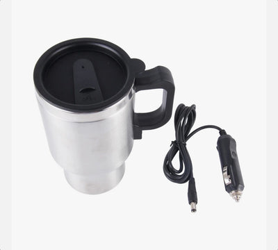 STAINLESS STEEL HEATED DRINKING MUG KT2509