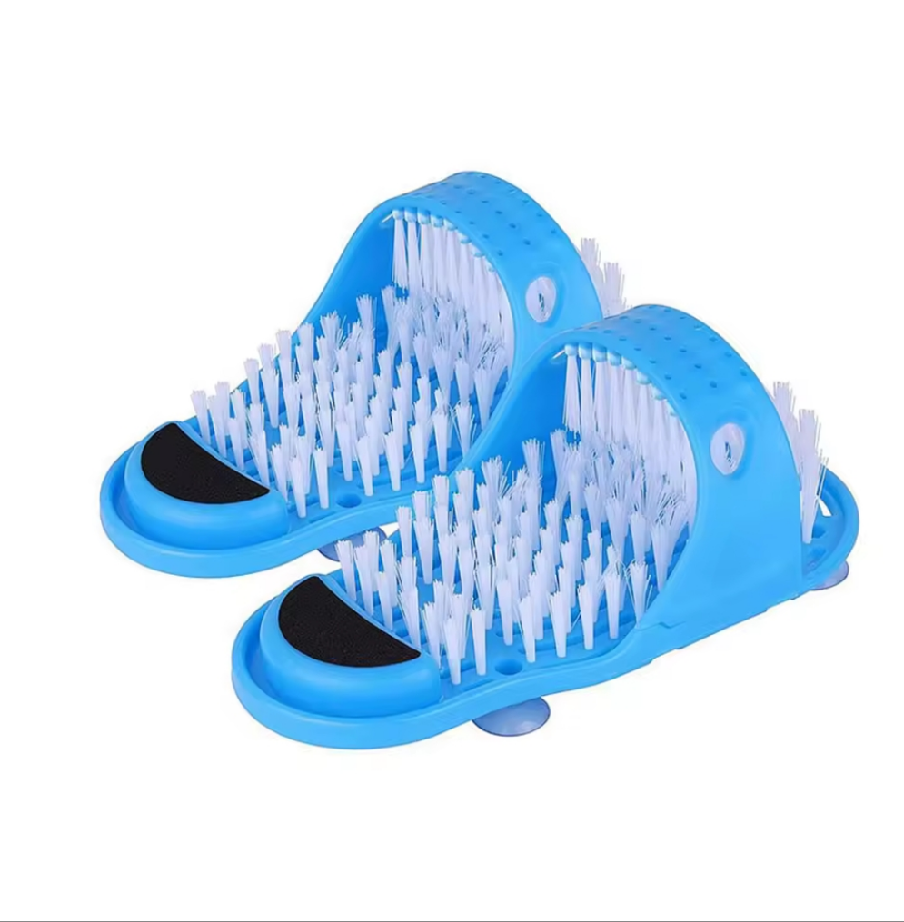 Foot brush slipper